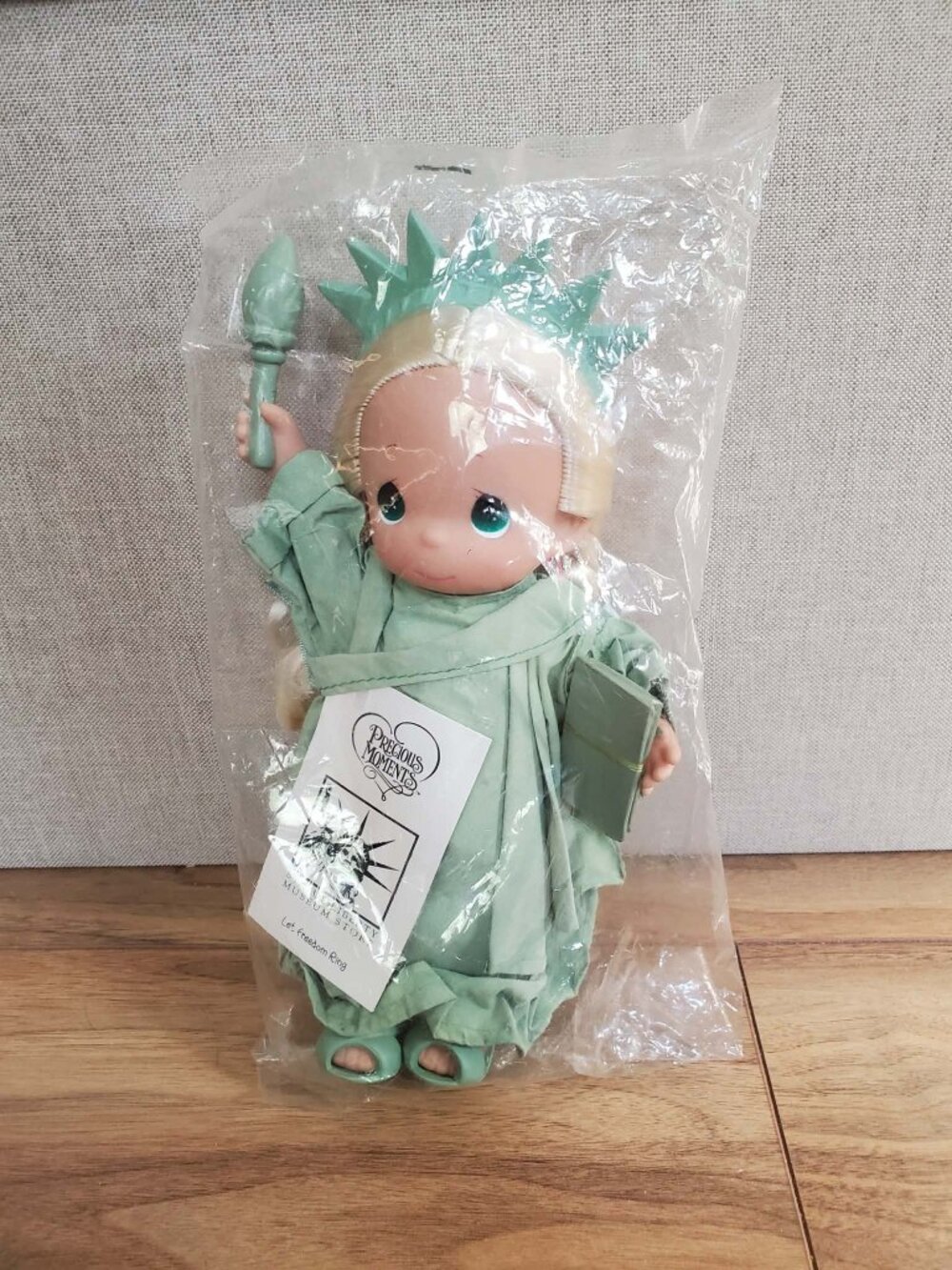 New Precious Moments Statue Of Liberty Doll